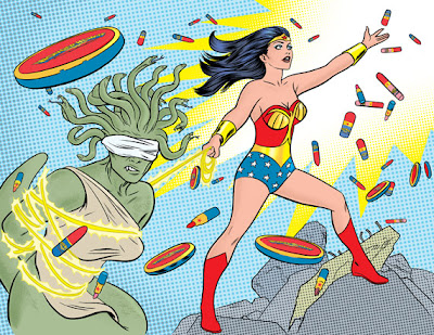 M∙A∙C Cosmetics x DC Comics Wonder Woman Collection Artwork by Mike Allred