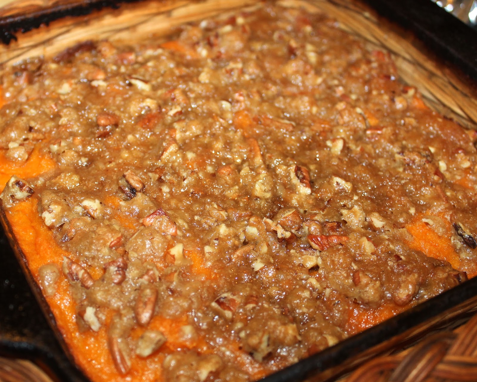 Cooking With Mary and Friends Sweet Potato Souffle'