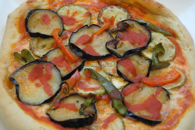 Pizza con Verduras