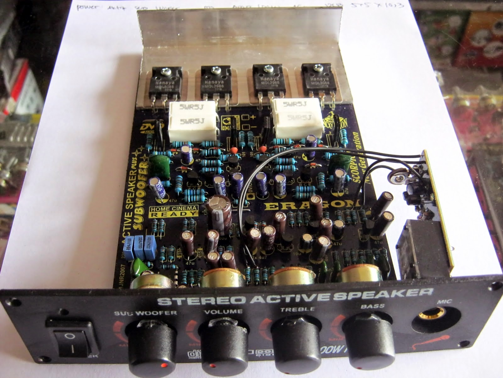 Rangkaian Speaker Aktif