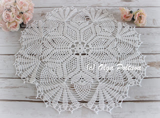 Pineapple Bouquet Doily Pattern