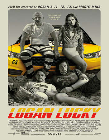 Logan Lucky 2017 English 720p Web-DL 950MB ESubs