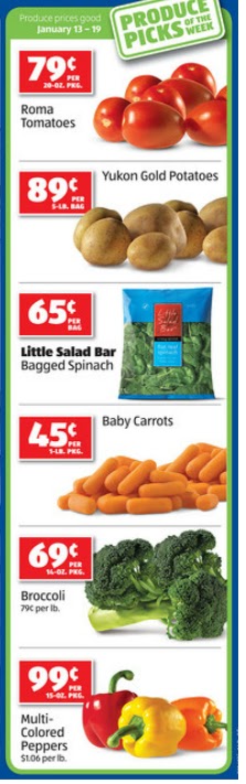 Printable Coupons: Aldi Produce Picks - Week of 1/13/13