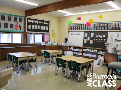 Mrs. Bremer's Class:Classroom Reveal #classroom #teachereyecandy #classdecor #classroomdecor #classroomsetup #school #backtoschool #classroomorganization #organization #classroomideas