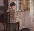 http://www.wikigallery.org/wiki/painting_199051/Carl-Vilhelm-Holsoe/Girl-Reading-in-a-Sunlit-Room