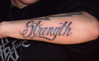 strength tattoos, tattooing
