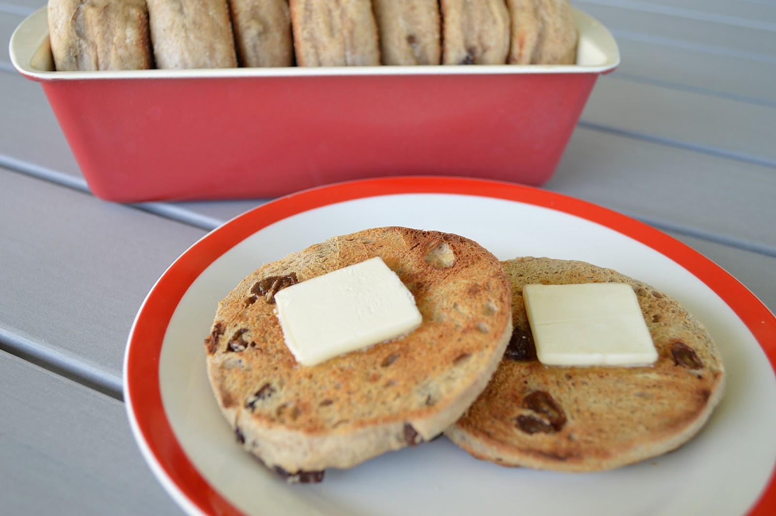 Hot Dog It's a Food Blog Cinnamon Raisin English Muffins