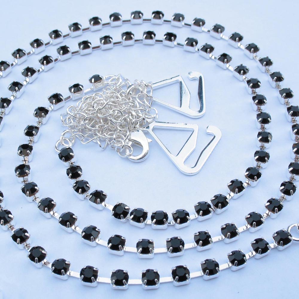 YLJ001SB Rhinestone Lingerie,Rhinestone Bra straps,Rhinestone Panties