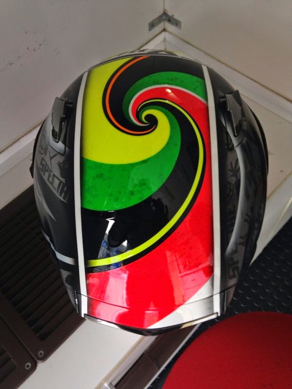 Racing Helmets Garage: X-lite X-802R L.Savadori 2014 by Starline