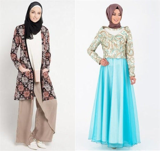 Model Baju Muslim Batik Modern Terbaru 2017/2018 Model Baju Muslim Batik Modern Terbaru 2017/2018