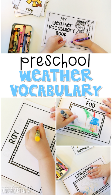 Preschool: Weather - Mrs. Plemons' Kindergarten