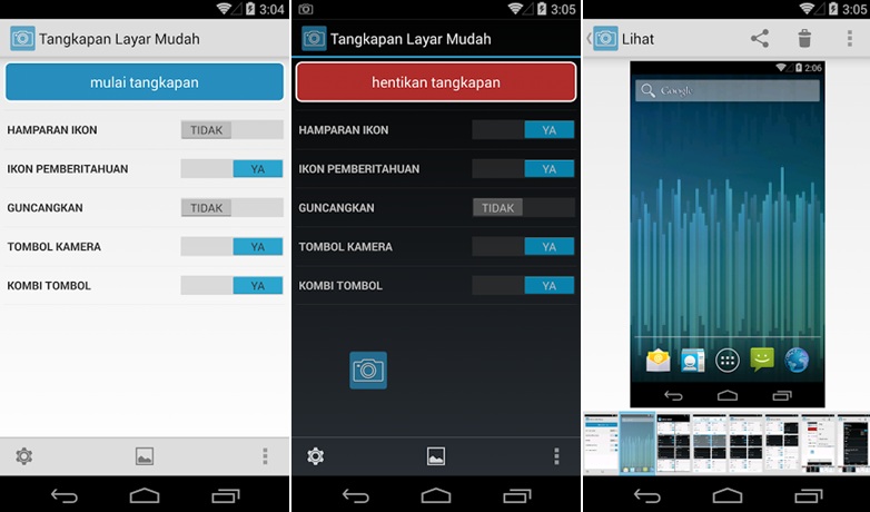 snapshot android snapshot android