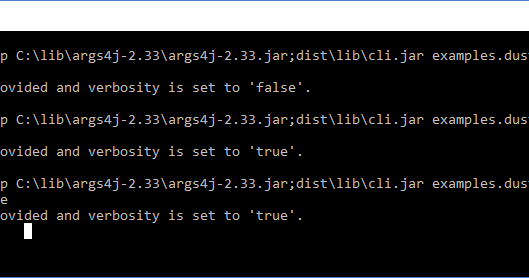 Inspired by Actual Events: Java Command-Line Interfaces (Part 2): args4j image.
