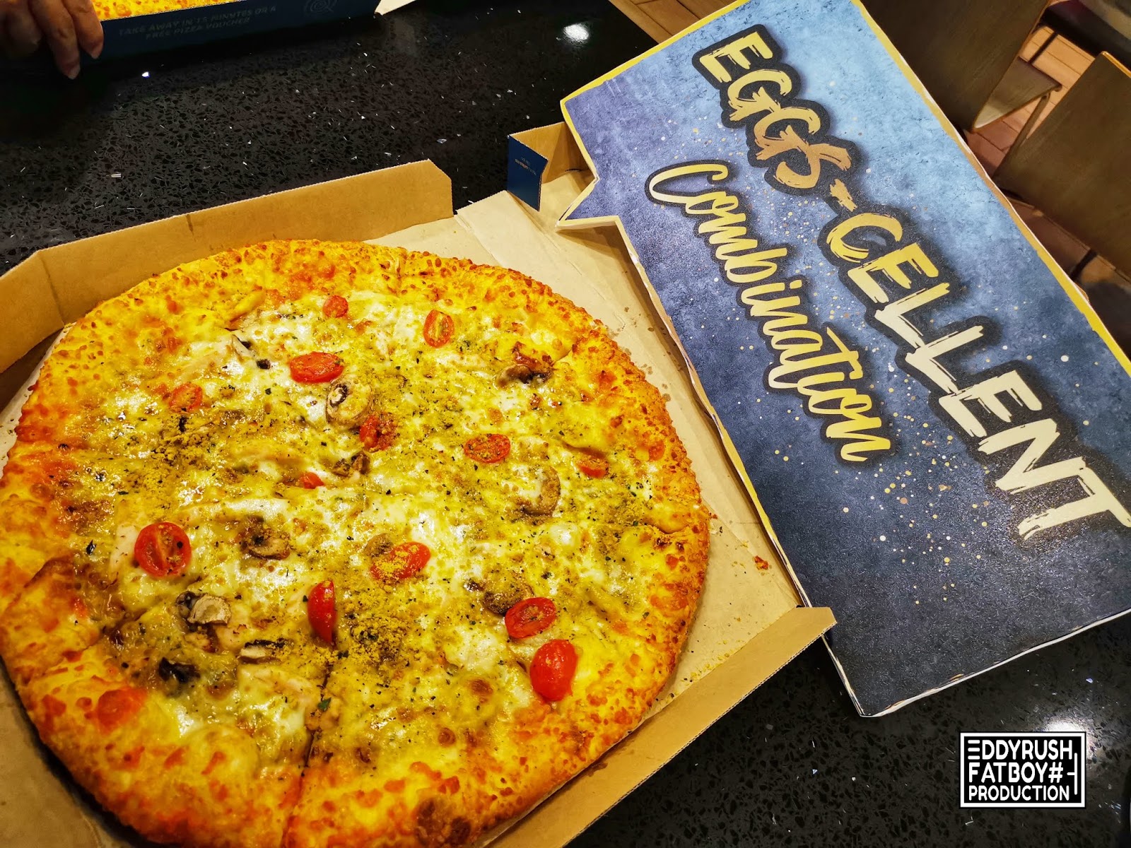 Domino's new Royale Salted Egg Launch in Menu