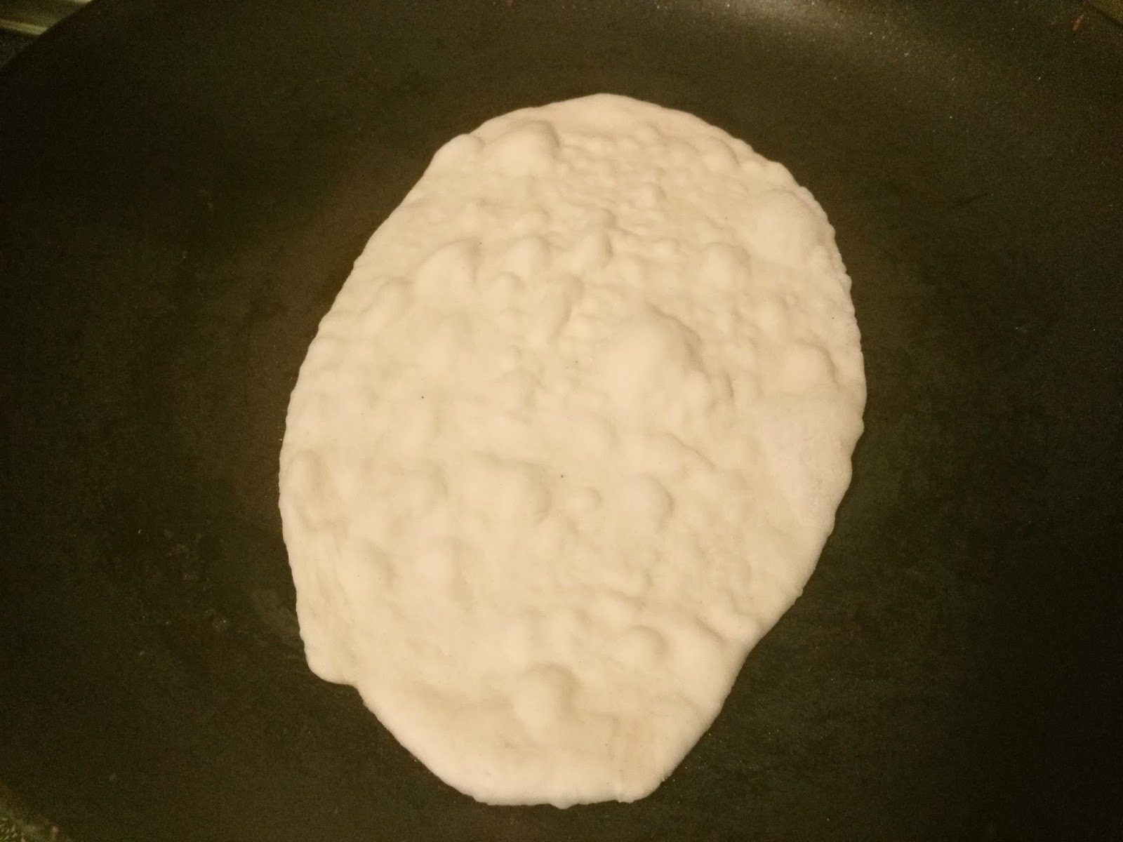 NAAN ( Making naan in induction stove with step by step tutorial)