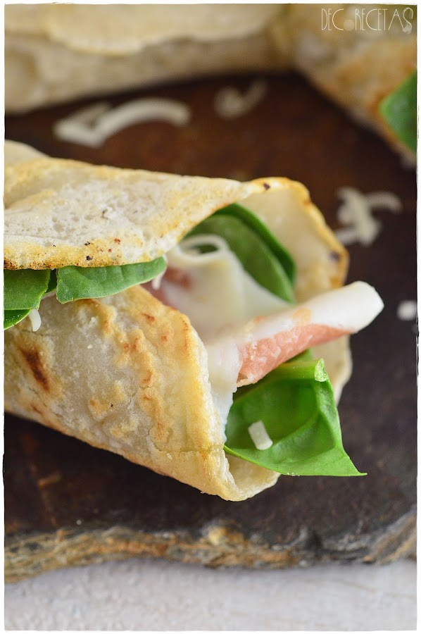 Wraps sin gluten Cocina