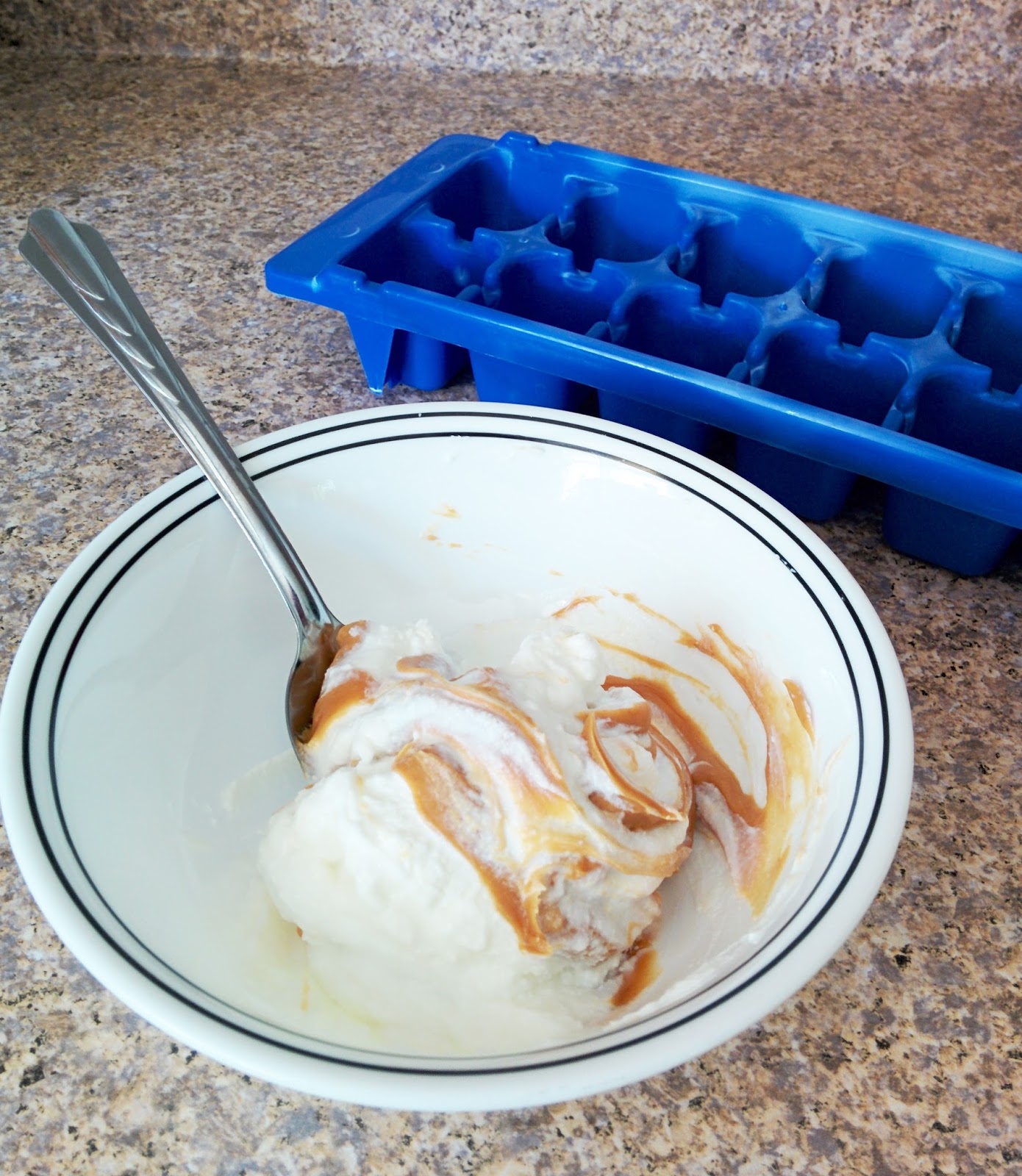 Dogs Luv Us and We Luv Them DIY Frozen Yogurt Peanut Butter Dog Treats