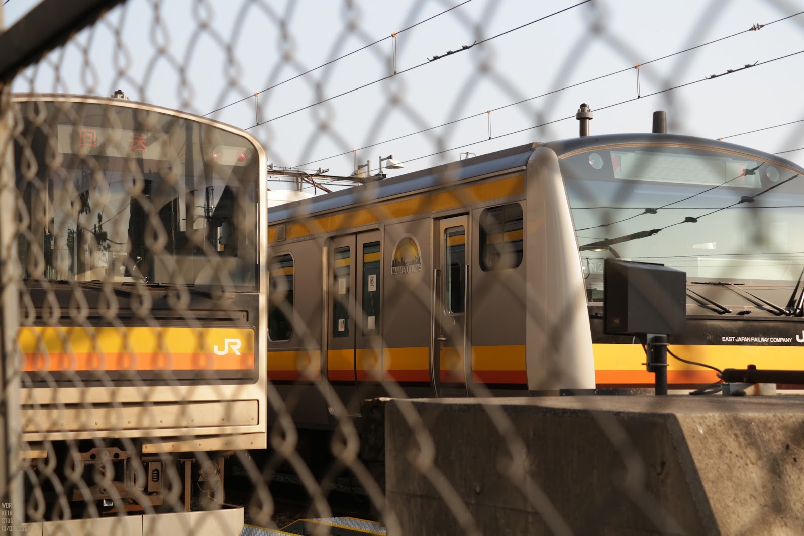 Worketa Studio 川崎市中原区にある電車の車庫 Train Depot In Nakahara