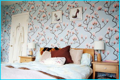 Motif wallpaper untuk dinding kamar