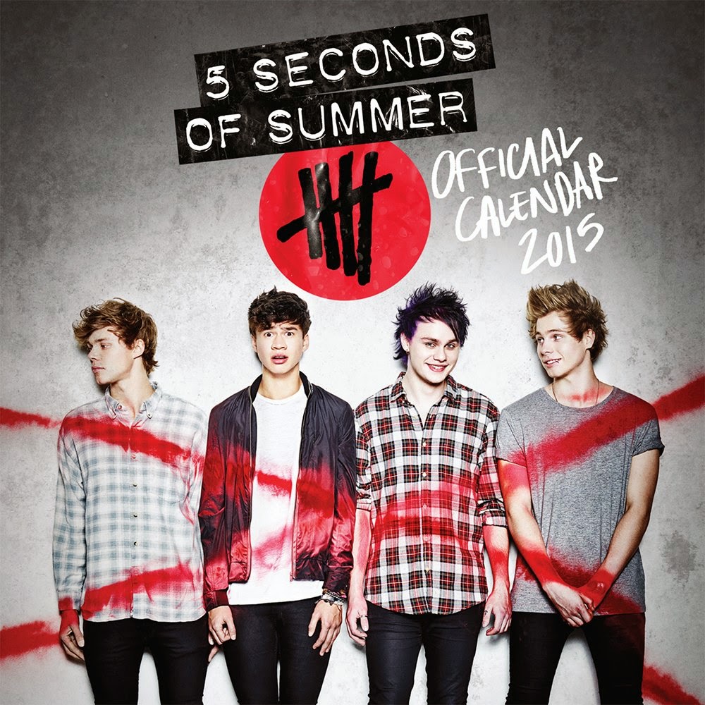 5 Seconds of Summer Official Calendar 2015 Best Calendars for 2016