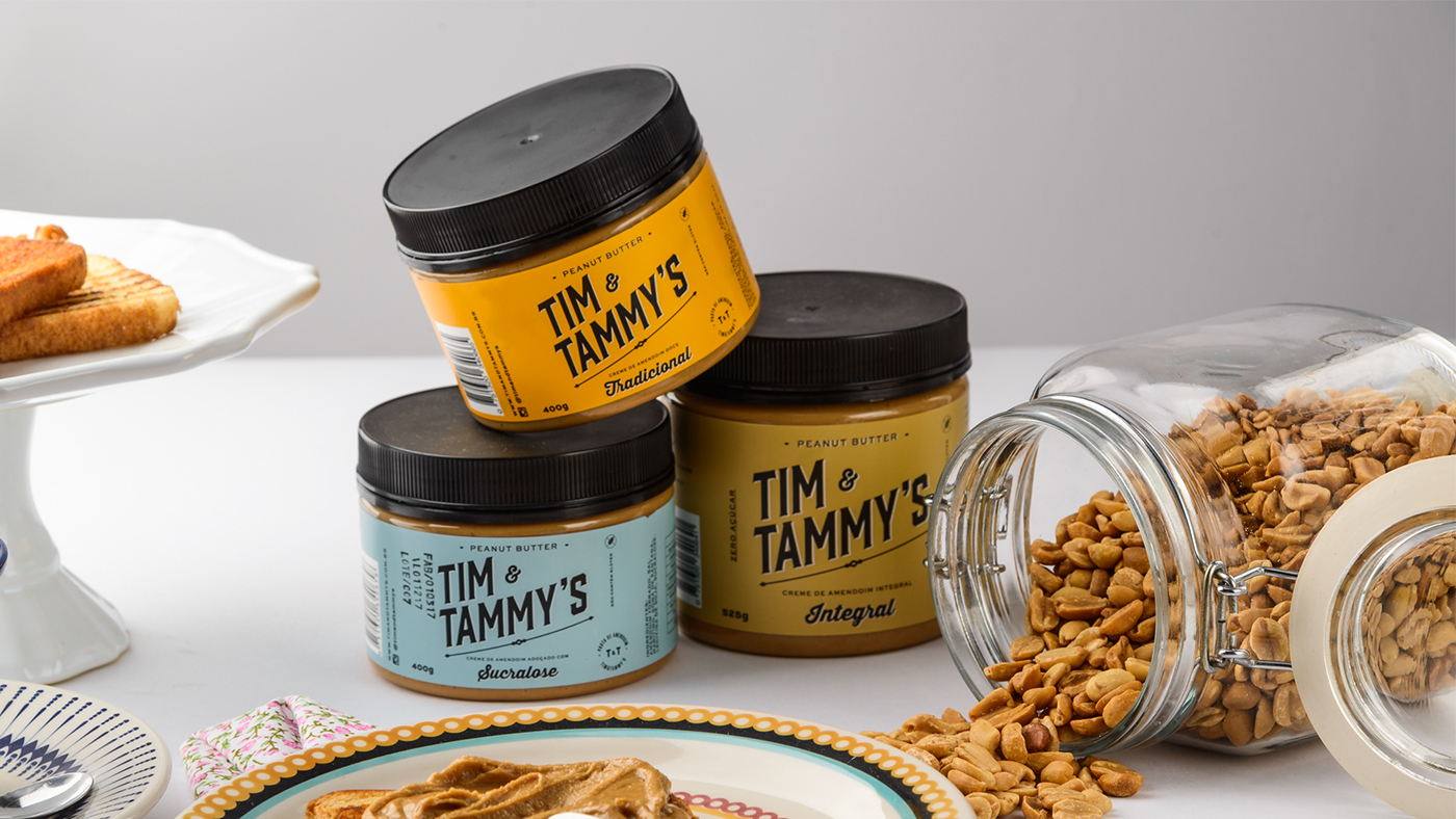 Tim & Tammy's Peanut Butter on Packaging of the World Creative