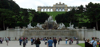 Schönbrunn fontanna Schoenbrunn fontanna