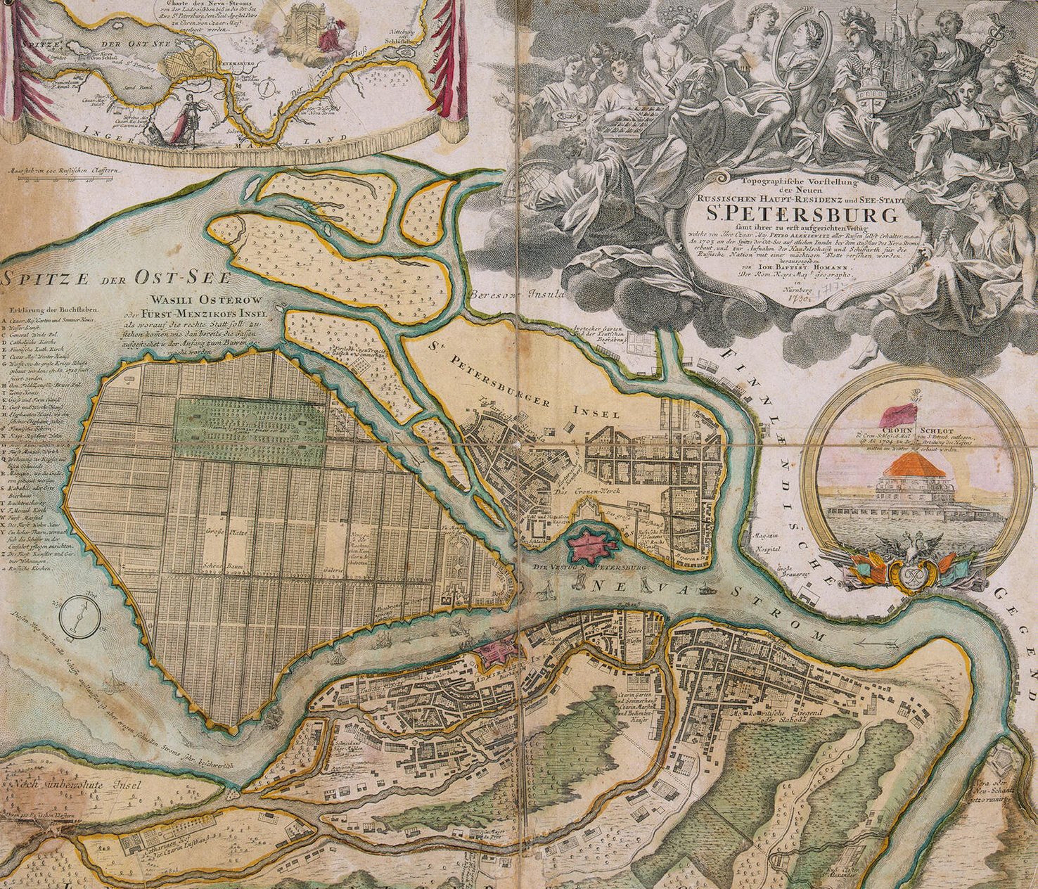 Early Urban Planning of St. Petersburg