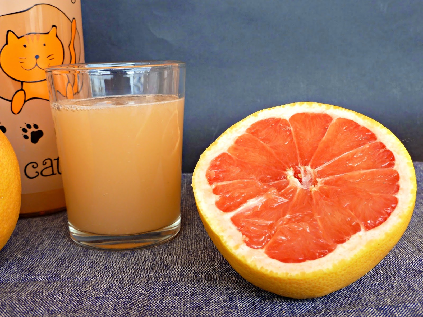 Una Fiera en mi cocina: Refresco de pomelo