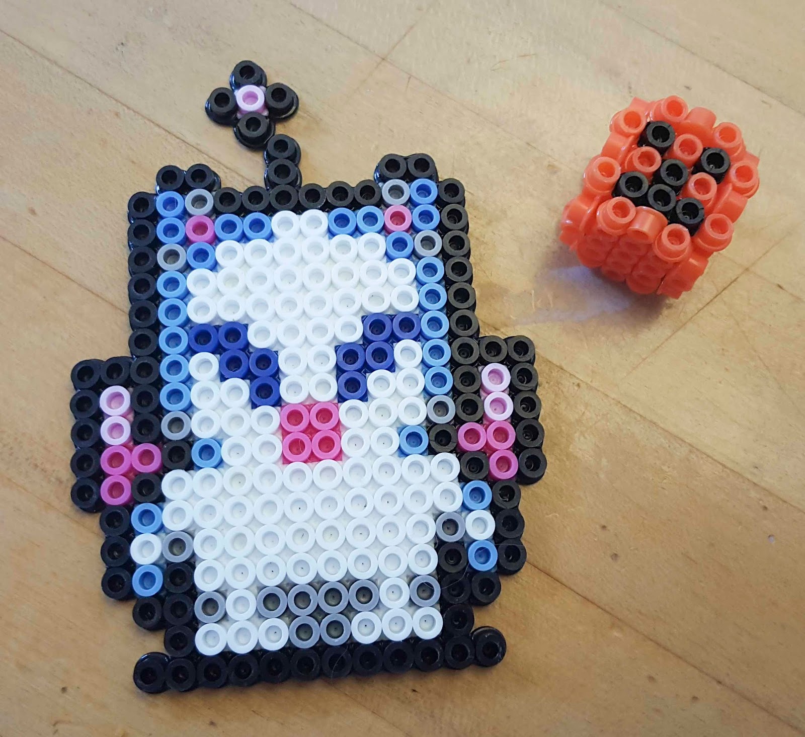 I found that the Perler beads are much thicker and slightly taller than the...