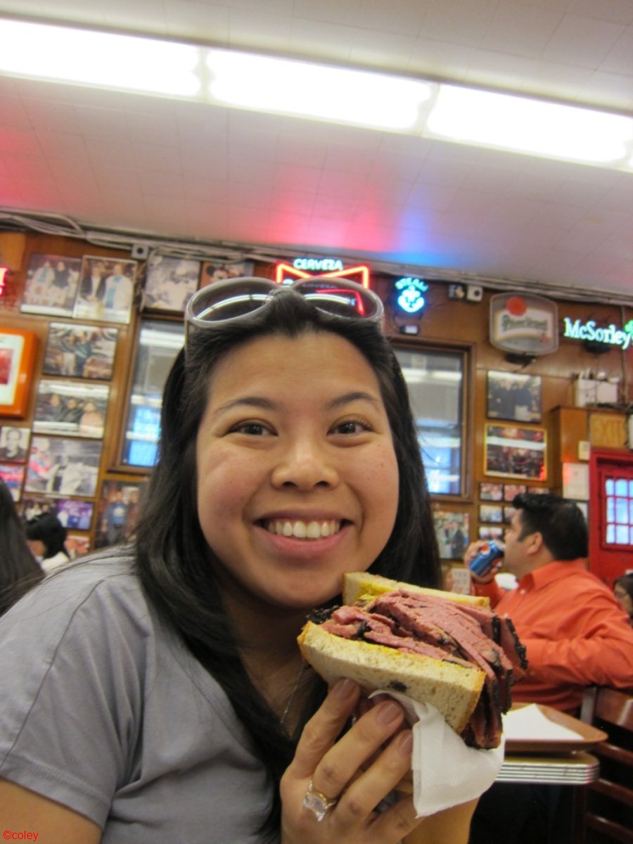 Coley's Just Saying... Katz's Deli for the Best Pastrami on Rye in New