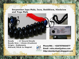 Serpentine Stone Japa Mala Buddhism, Hinduism Prayer Beads, and yoga Malas, Japa Mala, Buddhist rosary, juzu, 数珠, nenju, 念珠, shu zhu 数珠, Fo zhu 佛珠, nian zhu 念珠, seik badi,  serpentín, serpentina, schlangenförmig, Schlangenstein, gewunden, sich schlängelnd, mutkitteleva, juonikas, käärmemäinen, serpentiini, kiemurteleva, serpentiinialue, mutkikas, serpentino, サーペンタイン, коварный, змееподобный, змеевидный, змеиный,