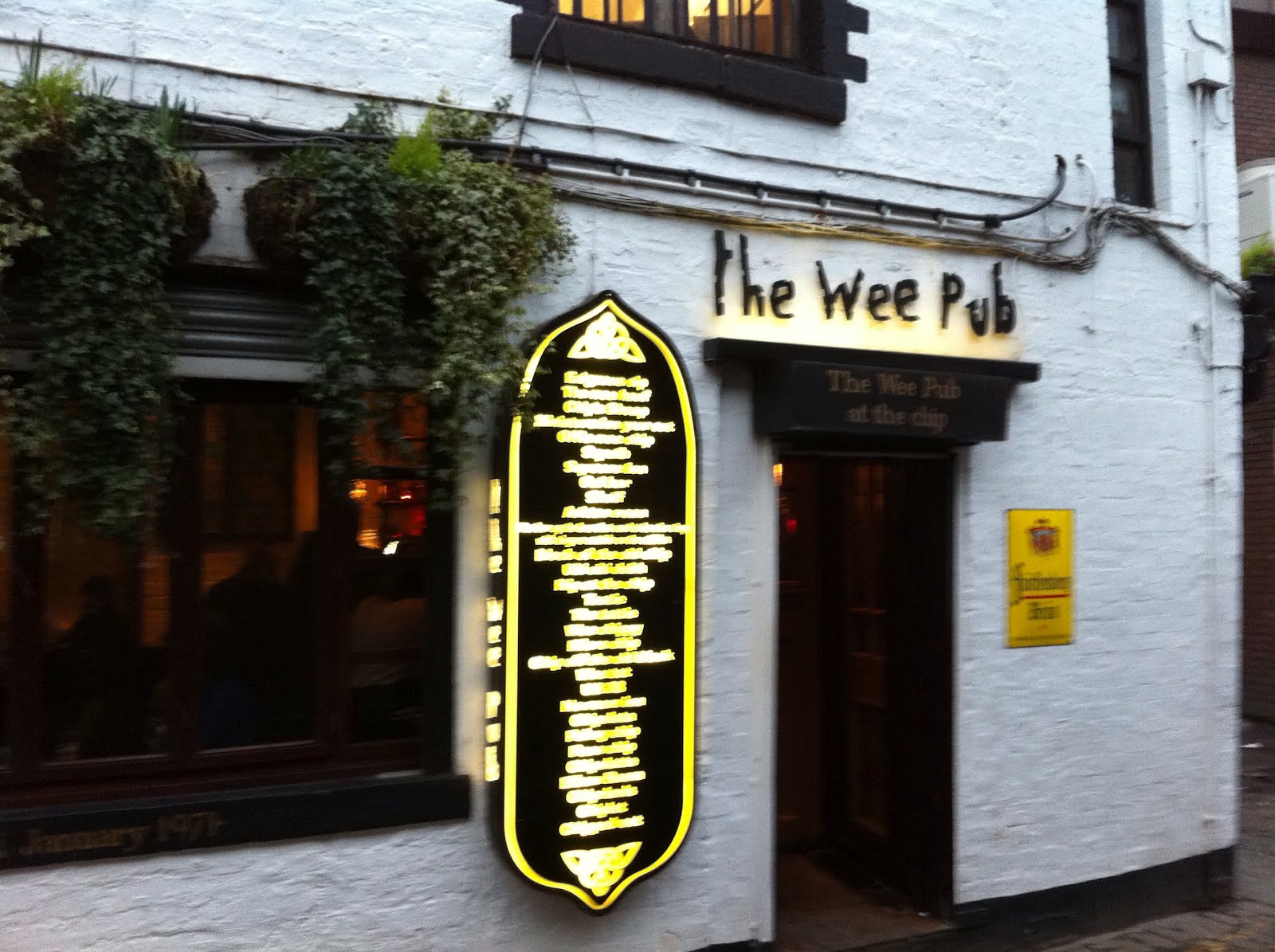 Walking and Crawling Glasgow, West End North 11th February 2012