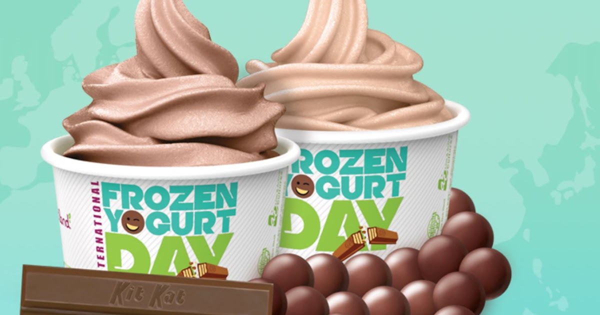Feb. 6 Celebrate International Frozen Yogurt Day with Free Yogurt