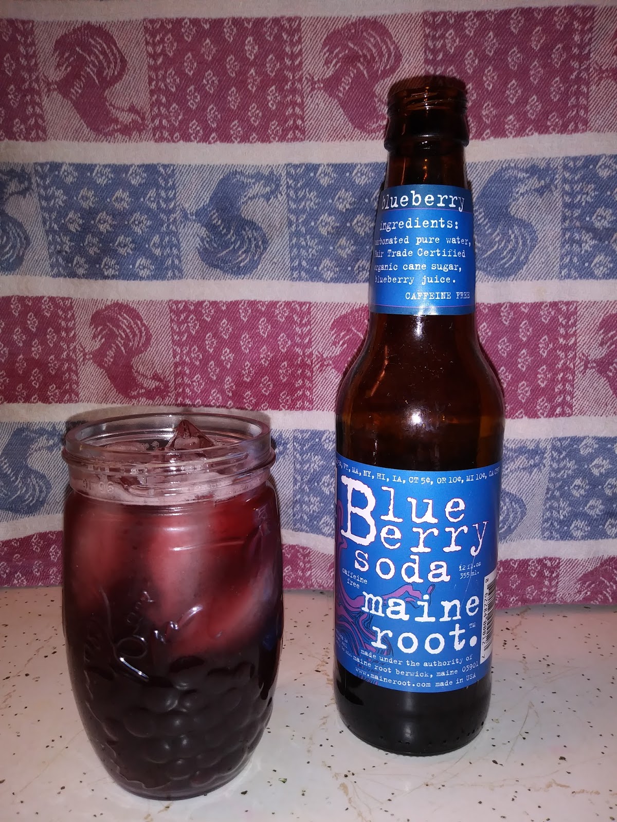 Pines Upon A Hilltop Blueberry Soda!