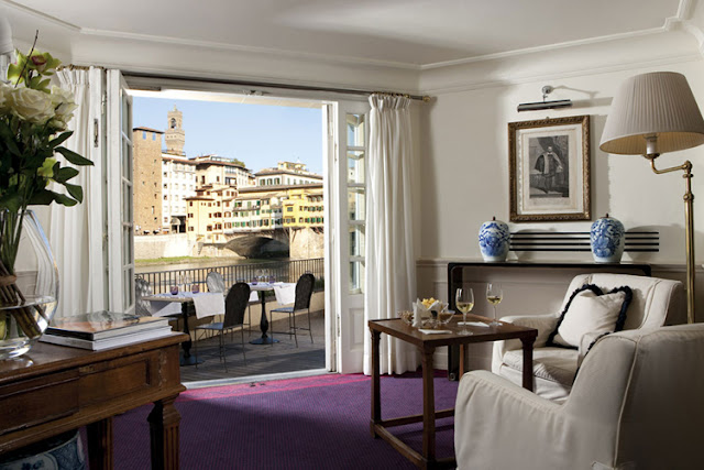 Places :: Hotel Lungarno Florence, Italy {Cool Chic Style Fashion}