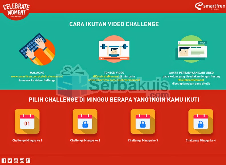 Kuis Video Challenge Hadiah 4 Smartfren Andromax CS2