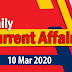 Kerala PSC Daily Malayalam Current Affairs 10 Mar 2020