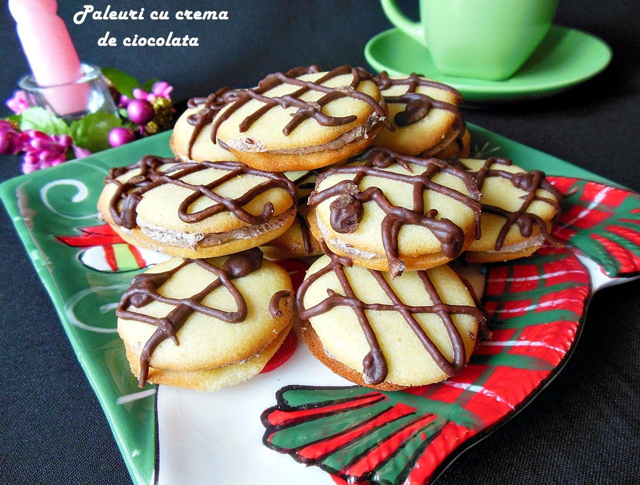 Paleuri cu crema de ciocolata