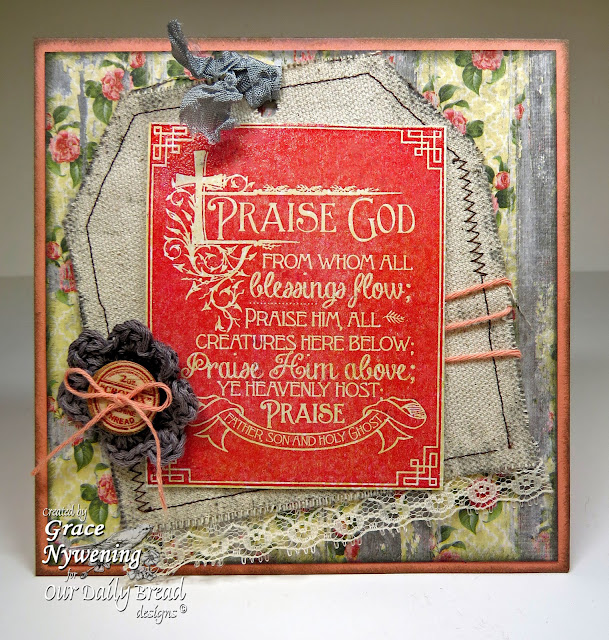 Our Daily Bread designs stamps,Chalkboard - Hymns, designed by Grace Nywening