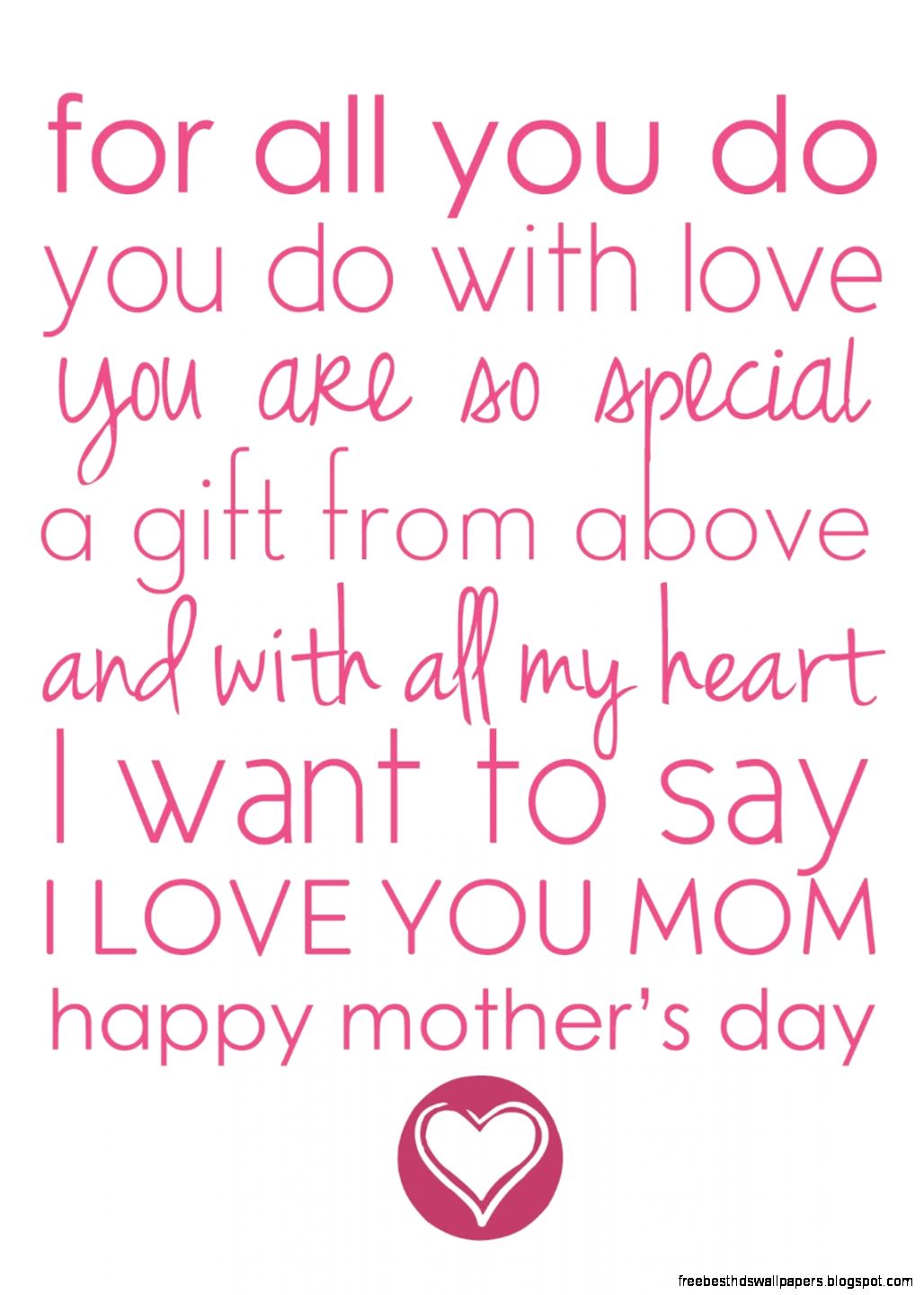 Best Mothers Day Poems