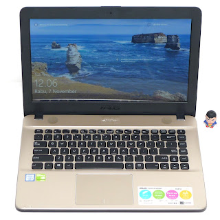 Laptop ASUS X441U Core i3 Double VGA Bekas di Malang
