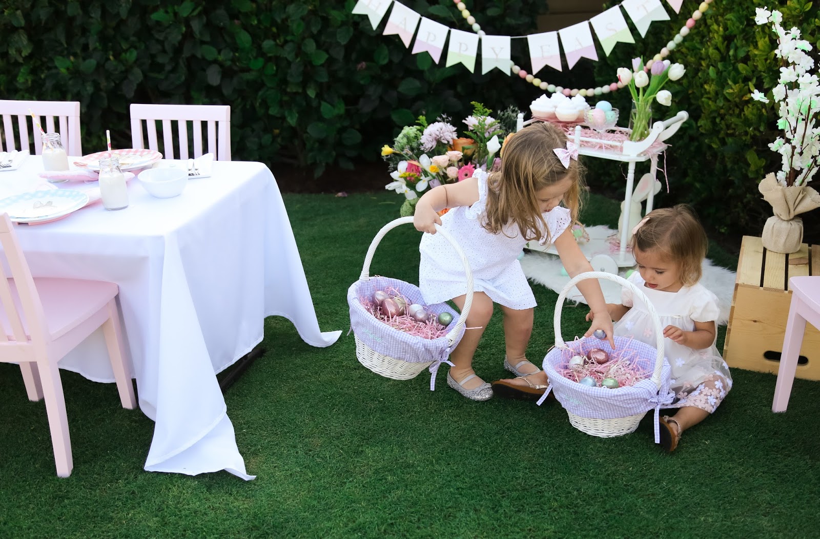 A Lovely Kids Easter Party by popular party blogger Celebration Stylist