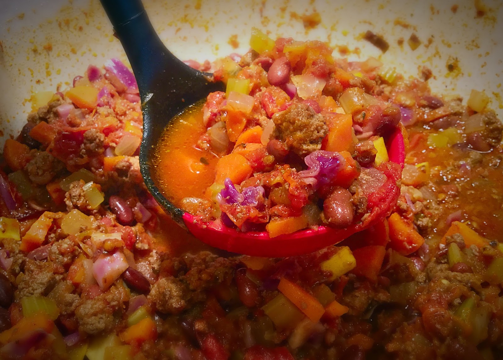 Diabetics Rejoice! Rainbow Chili