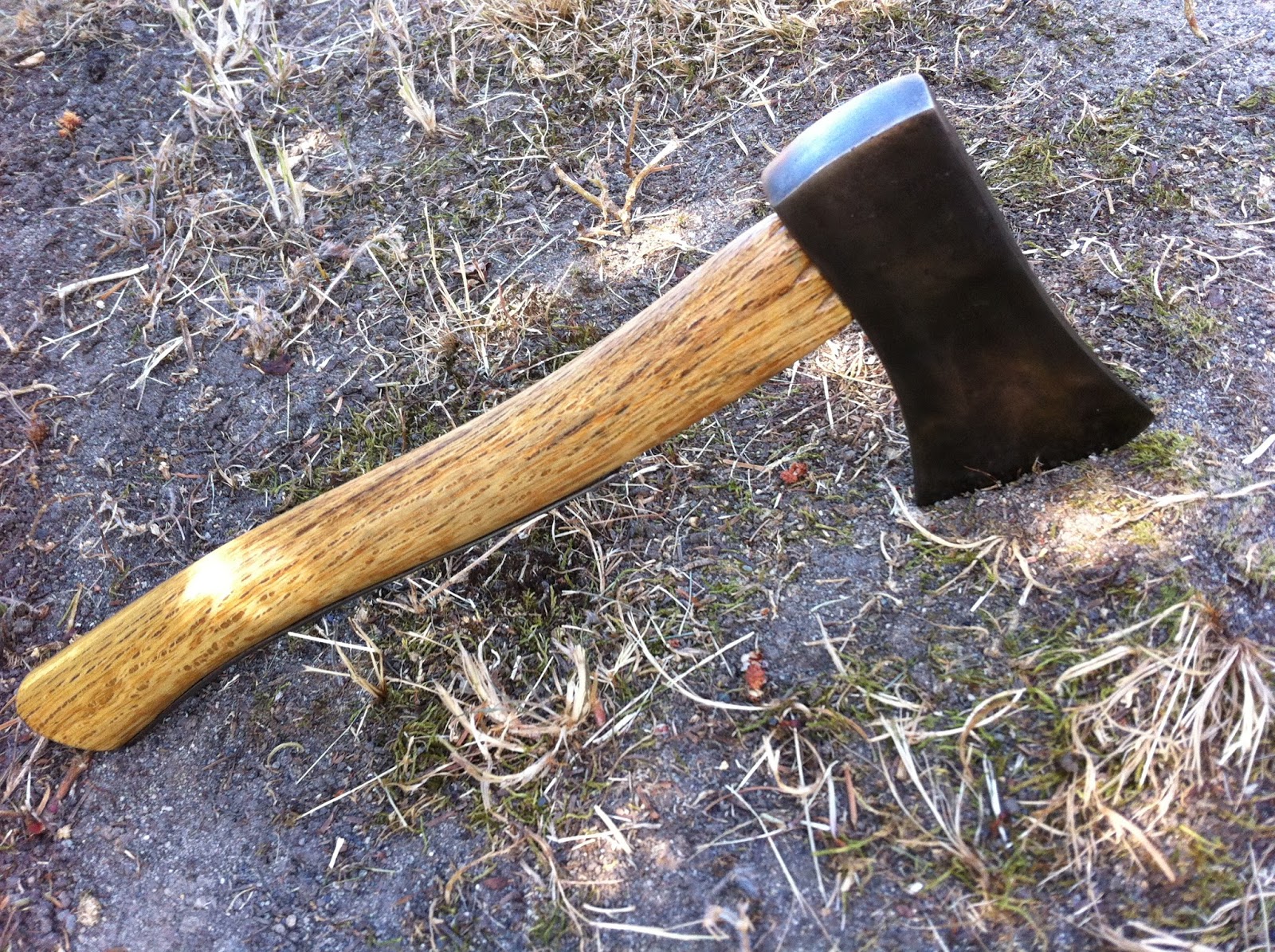 Four Bees Marbles No. 5 Pocket Axe ReFinished and Blued. Number 5
