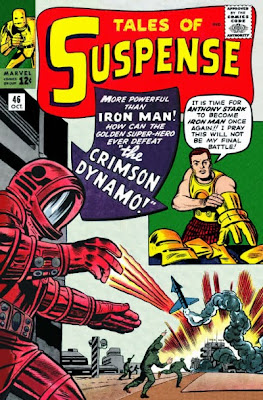 Tales of Suspense #46, Iron Man vs the Crimson Dynamo