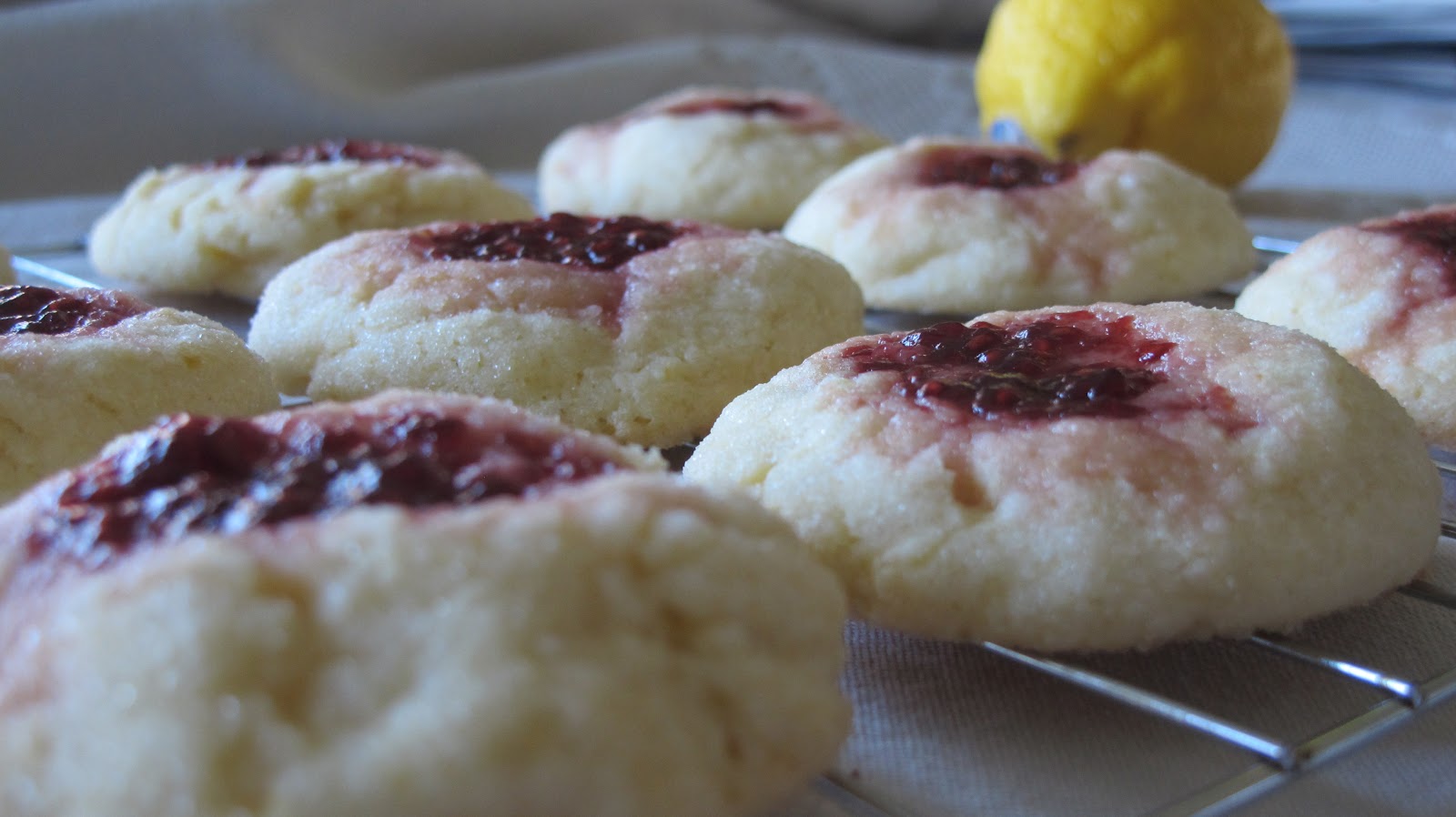 Fat, Fluffy, Lemon Raspberry Cookies | Kitchen Cures