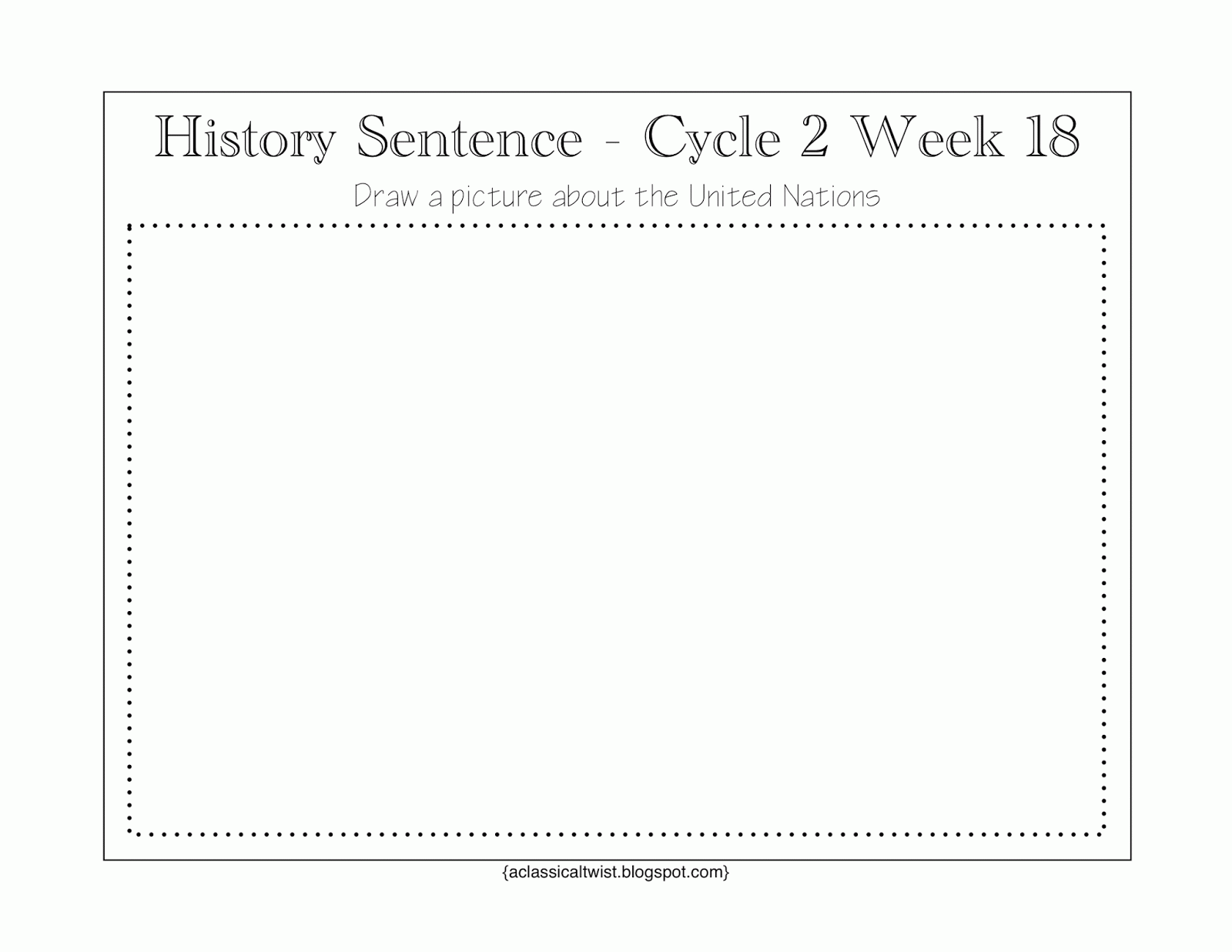 Homeschooling with a Classical Twist: Cycle 2, Week 18 {History