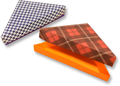 Cách gấp xếp hộp giấy hình tam giác mỏng origami Cách gấp xếp hộp giấy hình tam giác mỏng origami