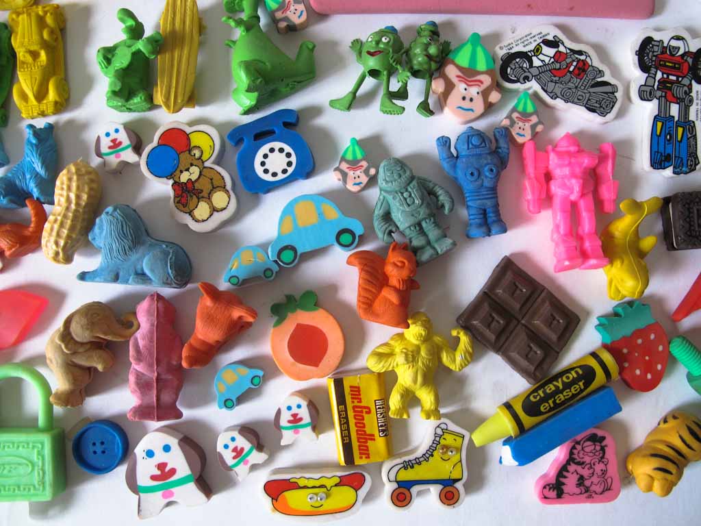 Sir Thrift A lot Eraser Collection