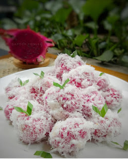 Klepon Buah Naga Klepon Buah Naga